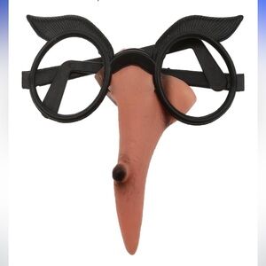 Novelty Witch Nose Glasses